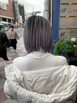 タオ 河原町(Tao) ボブとバレイヤージュ