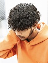 アルファ 新宿(alpha)&nbsp;フェザーパーマ/刈り上げセンターパート/サーフカール[新宿]