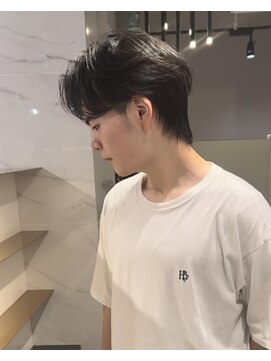 グレース(GRACE) ニュアンスパーマ×センターパートウルフ