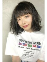 ギミック 自由が丘(gimmick)&nbsp;◆くびれボブ＋前髪【自由ヶ丘髪質改善オージュアサロン】
