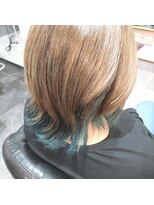 アイリー(Irie)&nbsp;インナーカラー　ブルー