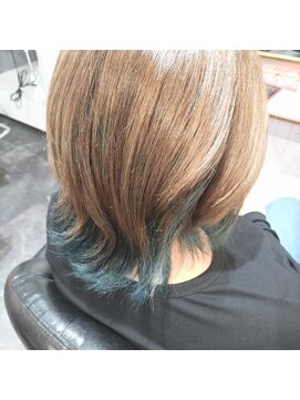 アイリー(Irie) インナーカラー ブルー