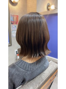 オーヘアー 南柏(OxO Hair) 簡単くびれ外ハネボブ/南柏