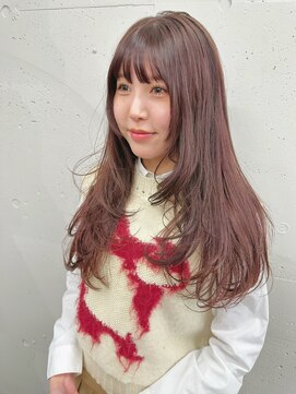 シーク 天神(SEEK) 【SEEK 茶木】ボルドーカラー×レイヤーカット