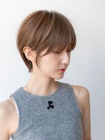 ケアリー 浦和美園(Carelly)&nbsp;大人かわいい前髪セシルカットココアブラウンフリンジウェーブ