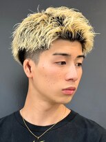 エルマーク 枚方(L-MARK)&nbsp;スパイキーショートザクザクショートアップバングツーブロック