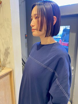 フェンヘアーアイス 中目黒(Fen.hair ici) 小顔補正立体カット×ナチュラルボブ 10代20代30代40代50代