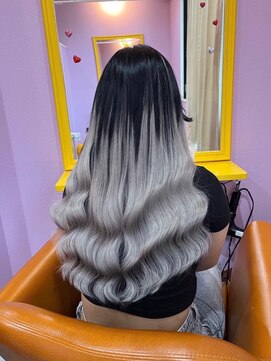 どぅ~す 梅田店 編み込みエクステ80本