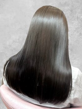 グート ヘアーメイク(gut HAIR MAKE)の写真/【新規/2ヶ月以内なら2回目￥1,000オフ】 髪質/お悩みに合わせたコースでサラサラの美髪に仕上げます♪