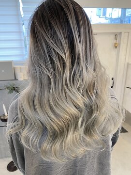 プルメリアドット(Plumeria.) バレイヤージュ