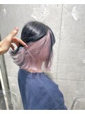 [YASU指名]インナーカラー/ホワイトピンク/ブルーブラック/横浜
