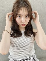 カサネ(casane) シースルーバング/ミディアムヘア