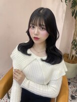 ボタン シブヤ(VOTAN SHIBUYA)&nbsp;アッシュグレー/グレージュ/韓国ヘア/渋谷/レイヤー/顔まわり