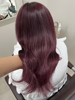 ナンバー アンフィール 渋谷(N° anfeel)&nbsp;艶カラー×ピンクラベンダー