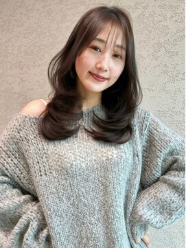 ロンド アンブル 四条烏丸(Lond ambre) エアリーロング/レイヤーロング/韓国/前髪5123