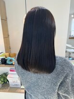 ビビバイベル(BiVi by BHEL)&nbsp;三重桑名韓国レイヤーカット顔周りレイヤーボブベージュカラー