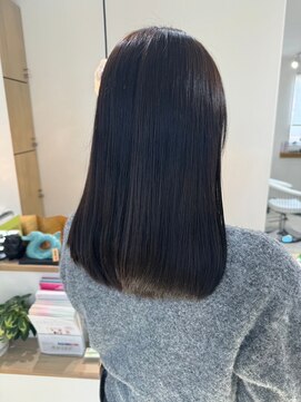 ビビバイベル(BiVi by BHEL) 三重桑名韓国レイヤーカット顔周りレイヤーボブベージュカラー