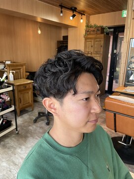 ローカス 花小金井南口店(LOCUS) アップバング　スパイラルパーマ