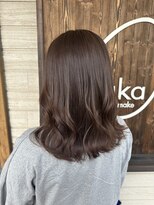 フゥカ 類家店(fuka)&nbsp;【透明感◎】まろっとミルクティーベージュ　八戸　類家