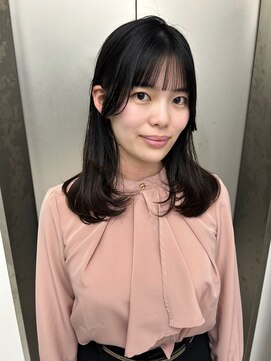 ビューナゴヤ 名駅(VIEW NAGOYA) レイヤーカット/ミディアムレイヤー/似合わせカット/前髪カット