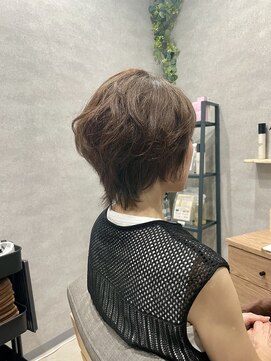 睡蓮 平井店 5歳若返る、髪と地肌にやさしいケアカラー[髪質改善/白髪染め]