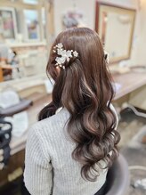 セットサロンエース(Set salon Ace) 韓国風ハーフツイン☆ヨシンモリ☆巻き下ろしアレンジ