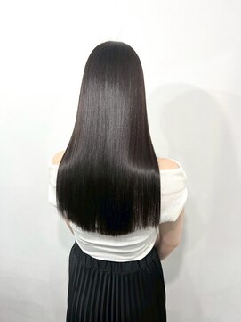 イオエ 西梅田(ioe) ブリーチなしカラー/髪質改善/ミルクティーベージュ/小顔へア