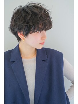 ガリカ 両国(Gallica) 束感 × パーマ ☆黒髪マッシュショート