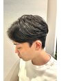 フェイスデコ アヴェダ セカンド(FACE DECO AVEDA/2nd) できる男の毛流れパーマ