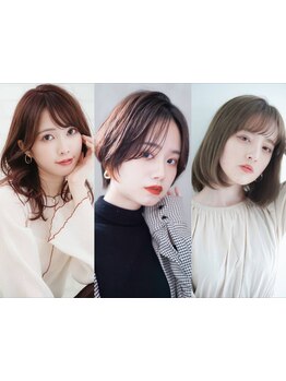 再現性の高いカットが好評！丁寧なカウンセリングで、お客様のご要望を汲み取り、魅力を引き出します♪