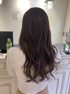 シェノン 赤羽店(CHAINON) 赤み抑えた艶感オリーブグレーブラウン赤羽美容室