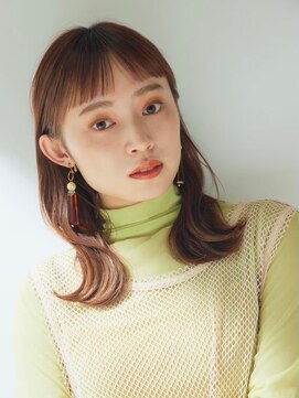 エトル バイ コムマティス 恵比寿駅前店(etre by comme Matisse) 小顔カット×透明感カラー[恵比寿駅/髪質改善/オリーブグレー]