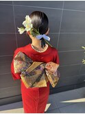 #成人式ヘア