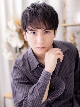 カバーヘア ブリス 志木南口駅前店(COVER HAIR bliss) オリーブグレーモテ髪シールスルーマッシュa志木20代30代40代