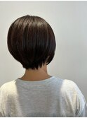 美シルエットなショートボブ