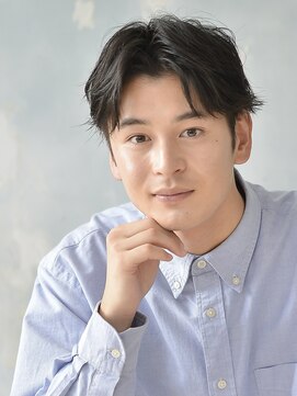 ロアーヘアー フォルド 小倉店(RAWR hair FOLD) 【RAWR】フェザーパーマニュアンスセンターパート