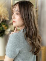 カバーヘア ブリス 北浦和(COVER HAIR bliss)&nbsp;スモーキーブラウン韓国巻きモテレイヤーパーマc7北浦和20代30代