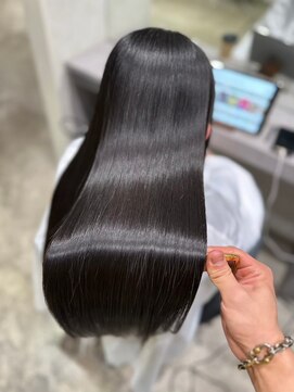 キュアネックスザサロン 渋谷(CURE nex the salon) 髪質改善/髪質改善カラー[#渋谷駅#縮毛矯正#レイヤーカット］1