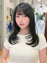 ミリ(mm)&nbsp;10代20代30代レイヤーカット髪質改善くびれ巻き透明感仙台韓国