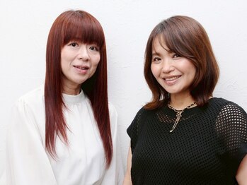 アルバヘアー(alba hair +)の写真/【京橋】経験豊富なスタイリストによるマンツーマン施術◎リラックスできる空間で理想のスタイルを叶えます