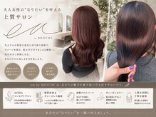 エム バイ ブローチェ(em by BROCHE)の雰囲気(*髪質改善*あなたのなりたいを叶える【大人女性/須賀川美容室】)
