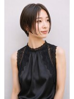 ドロップ(drop)&nbsp;大人美人ハンサムショート×柔らかセンターパート