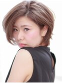 耳かけおしゃれショートボブ1