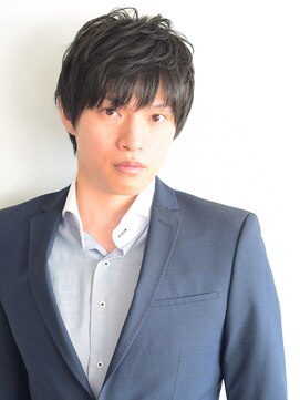 ヘアーサロン ラフリジー(Loufreasy) クセ毛男子必見☆１分スタイリング☆ビジカジショート！