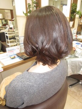 コアフィールフィス(COIFFURE fils) 《見附・M3D》ミディアムボブ