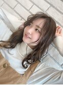大人可愛い愛されヘア×ヌーディアッシュベージュ