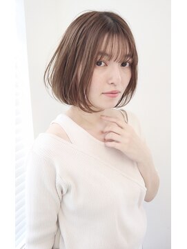 ミチオ ノザワ ヘアサロン ギンザ(Michio Nozawa HAIR SALON Ginza) 似合わせカット×小顔無造作ゆるふわボブ【瀧上丈司】