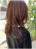 レイヤースタイル×オレンジカラー