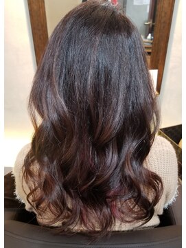 シェルビー 新宿(SHELBe) デザインカラー×大人ガーリー[新宿/髪質改善/ヘッドスパ]