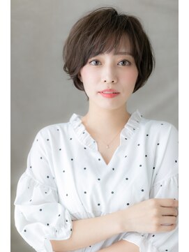 カバーヘア 上尾西口店(COVER HAIR) オリーブグレージュ小顔ナチュラルマッシュ301Z上尾30代40代50代